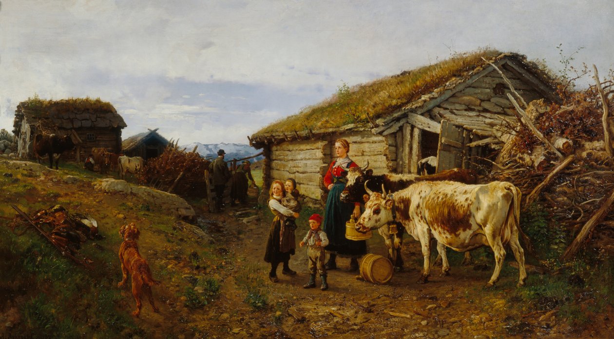 Na górskim pastwisku autorstwa Anders Askevold
