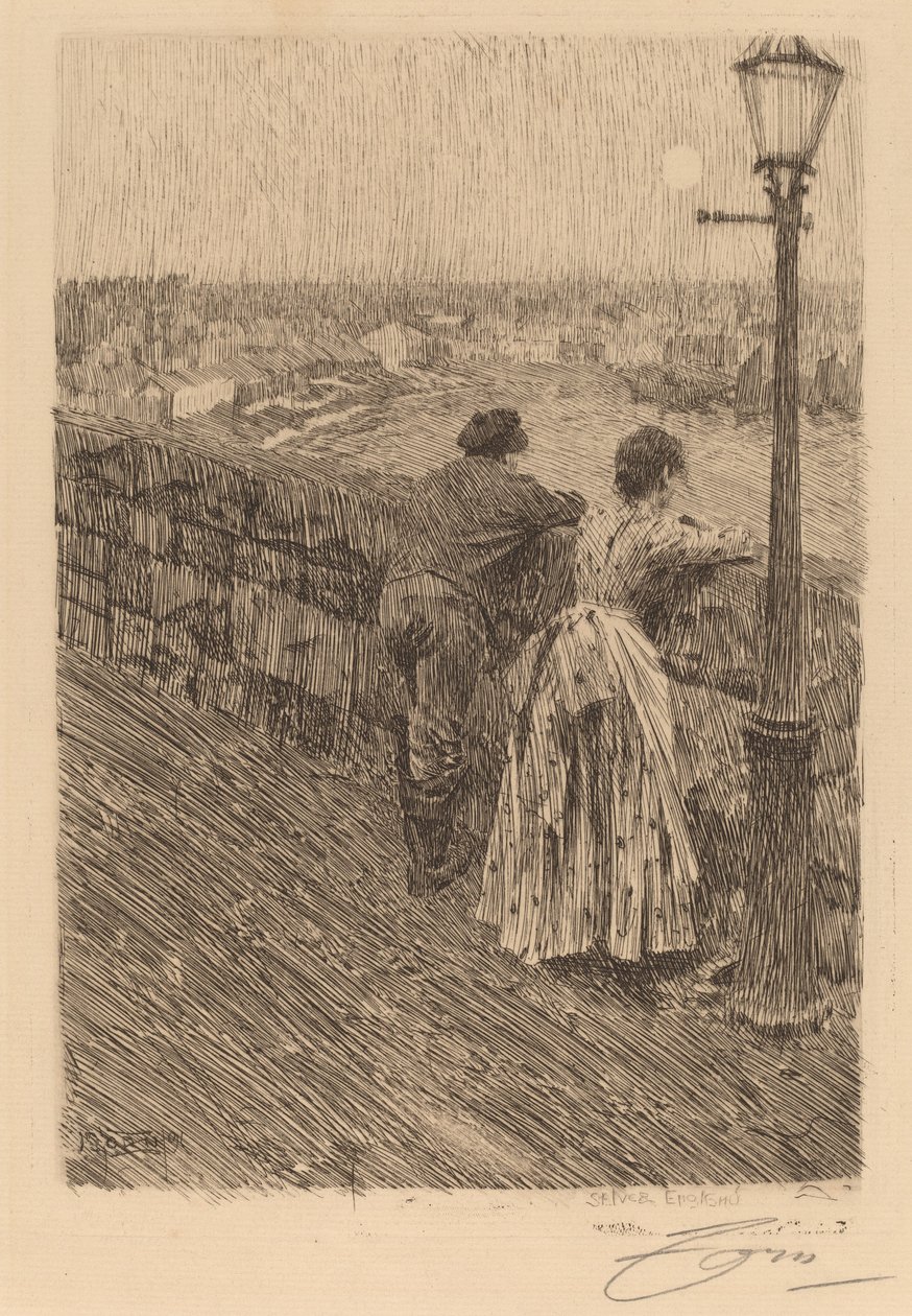 Rybak w Saint Ives, 1891. autorstwa Anders Leonard Zorn
