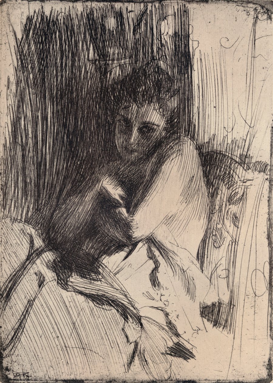 Model, 1880-1906, 1906 autorstwa Anders Leonard Zorn