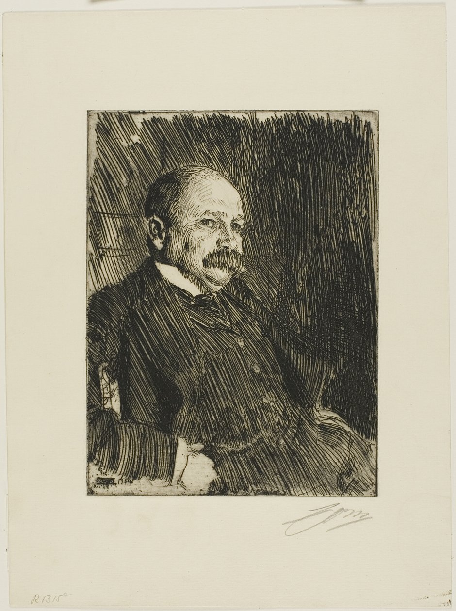 Pułkownik Lamont III (Popiersie) autorstwa Anders Leonard Zorn