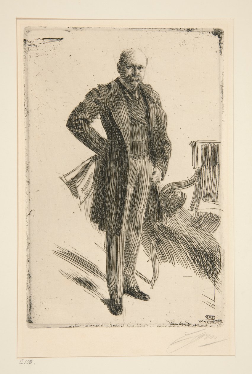 Pułkownik Lamont I autorstwa Anders Leonard Zorn