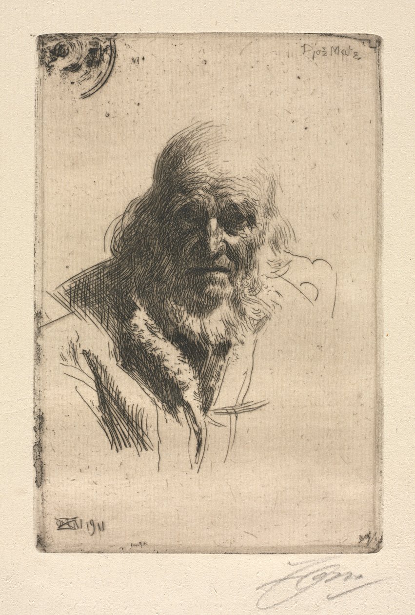 Djo Mats autorstwa Anders Leonard Zorn
