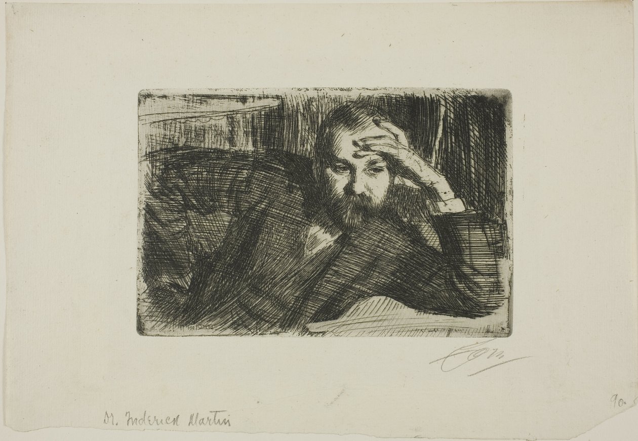 Fredrik Martin autorstwa Anders Leonard Zorn