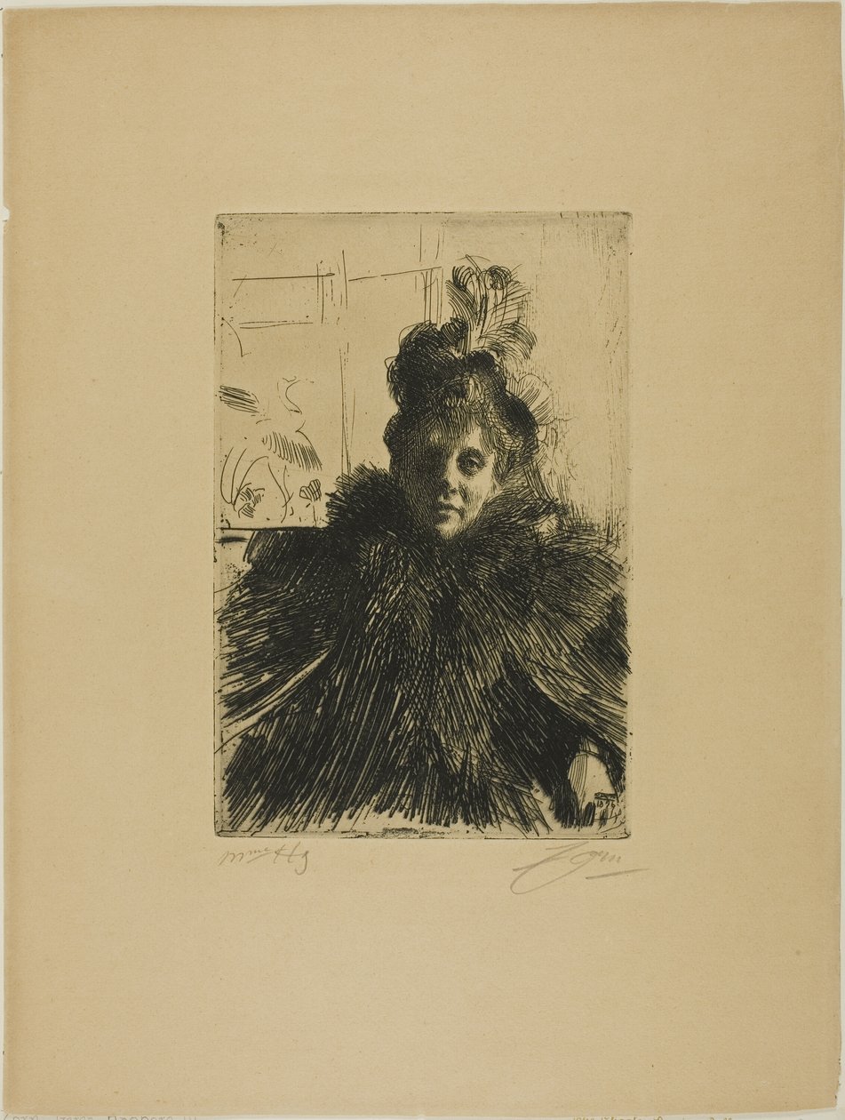 Gerida Hajibarg EEE autorstwa Anders Leonard Zorn