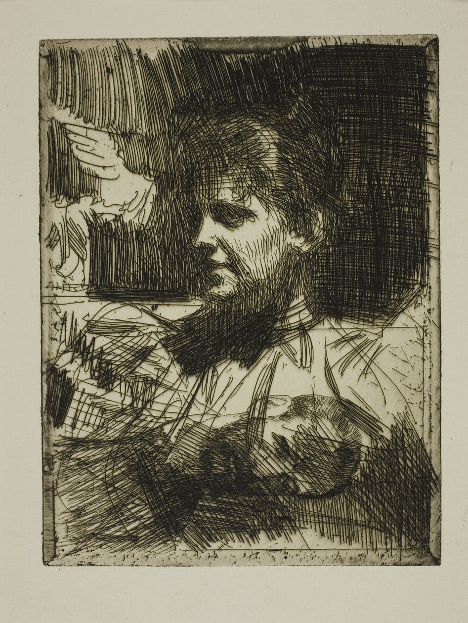 Gerda Hagborg I ( „Proszę”) autorstwa Anders Leonard Zorn