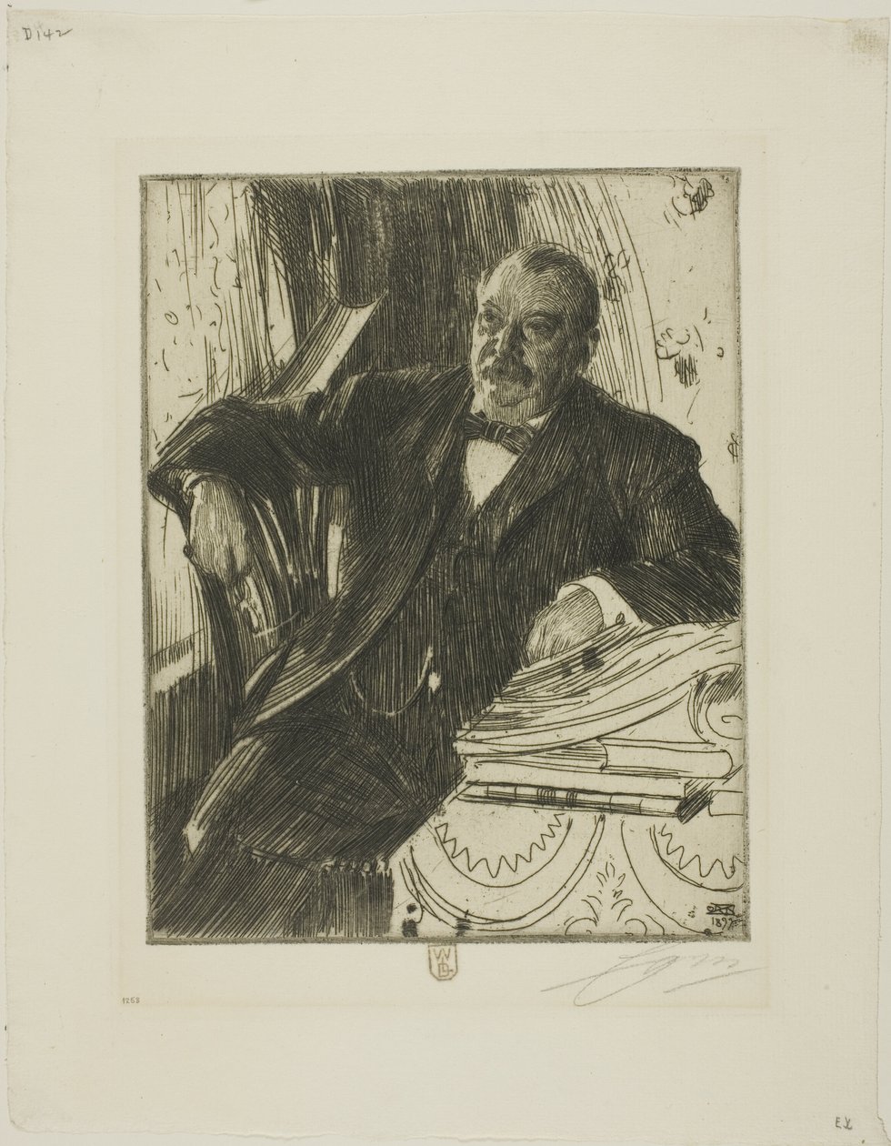 Grover Cleveland II autorstwa Anders Leonard Zorn