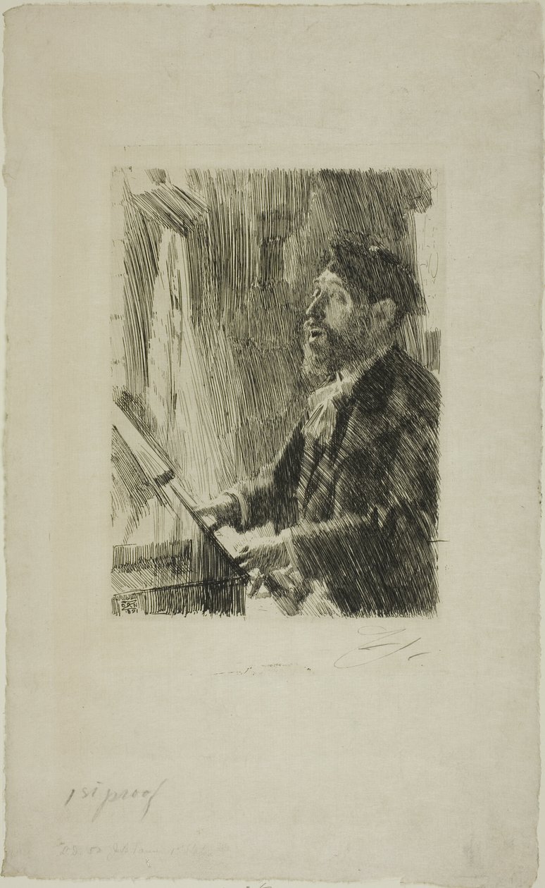 J.B. Faure autorstwa Anders Leonard Zorn