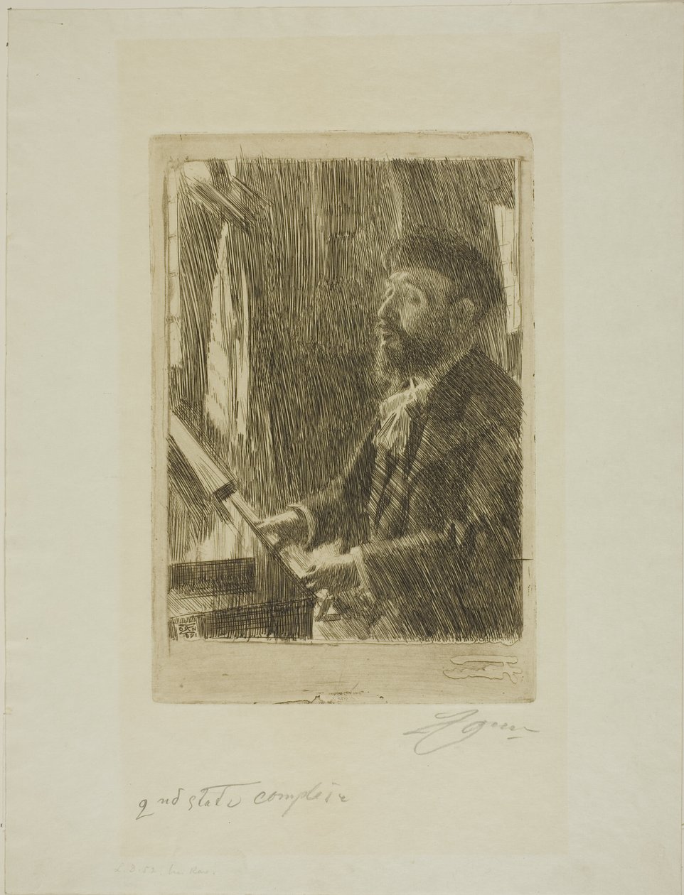 J.B. Faure autorstwa Anders Leonard Zorn