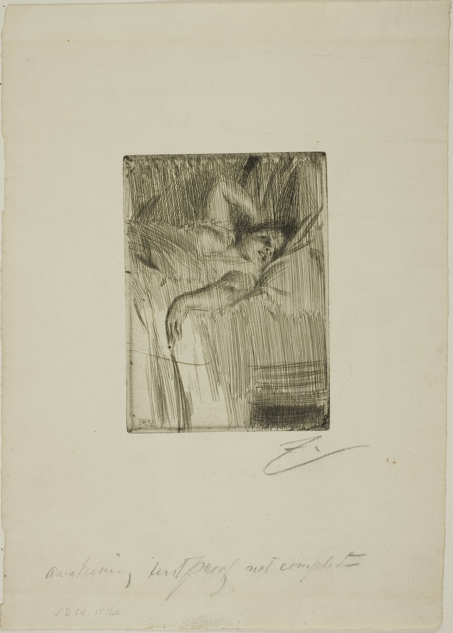 Alarm autorstwa Anders Leonard Zorn