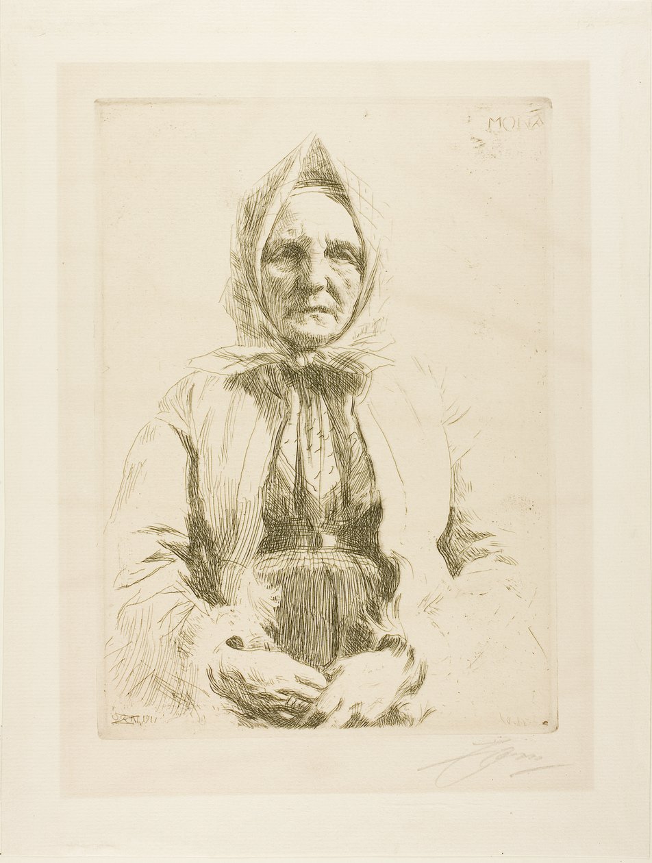 Mona autorstwa Anders Leonard Zorn
