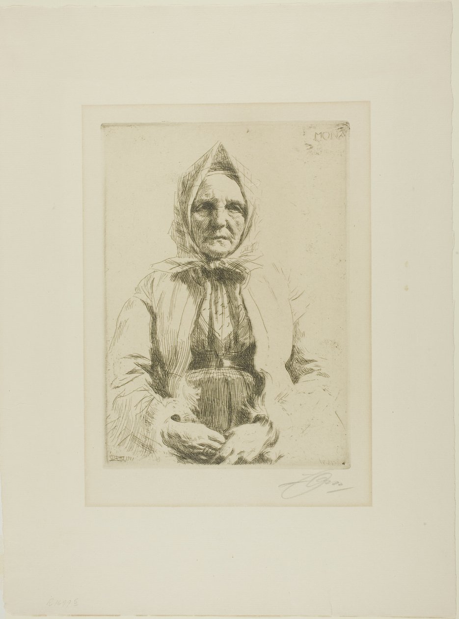 Mona autorstwa Anders Leonard Zorn