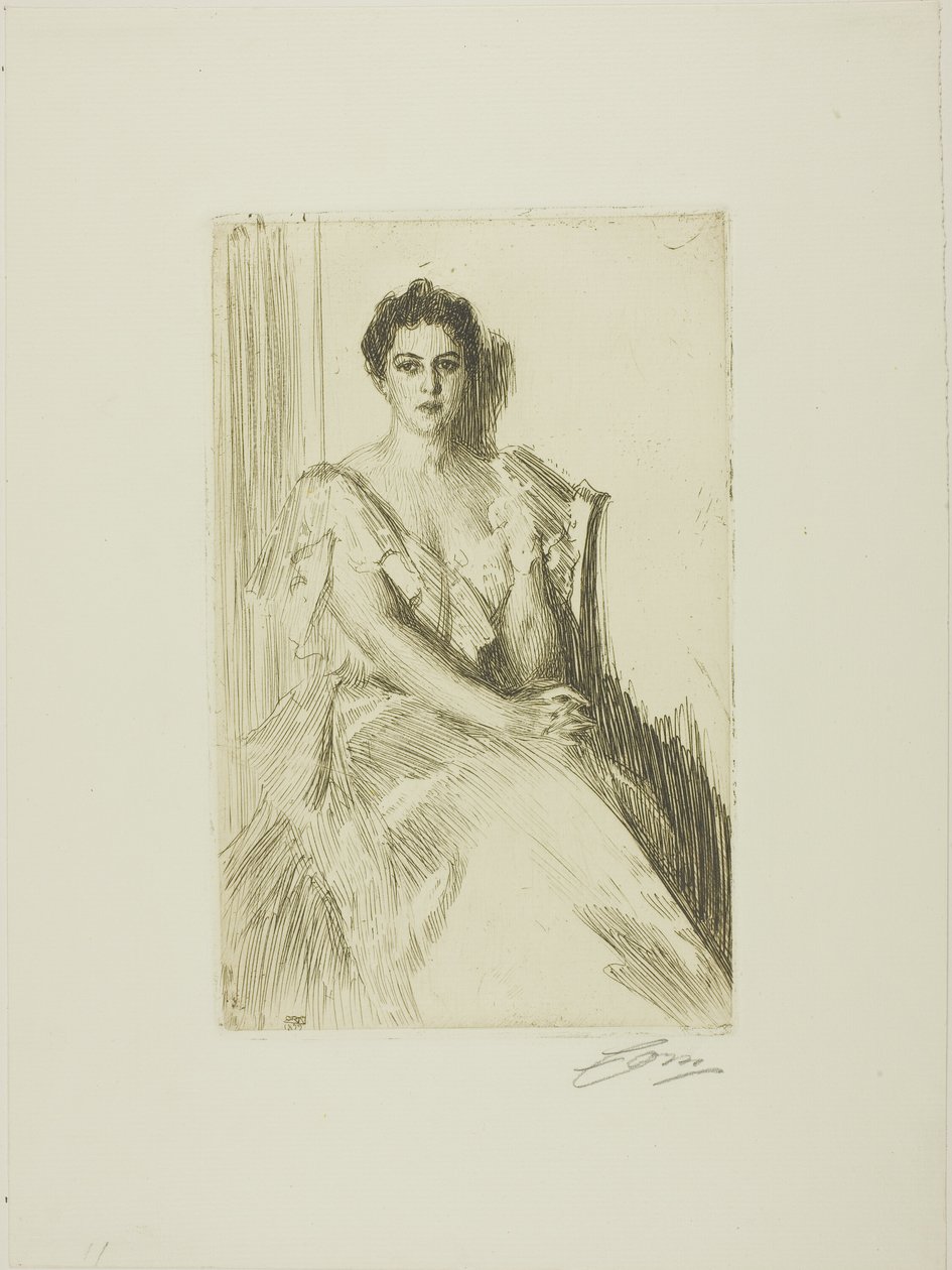 Pani Cleveland II autorstwa Anders Leonard Zorn