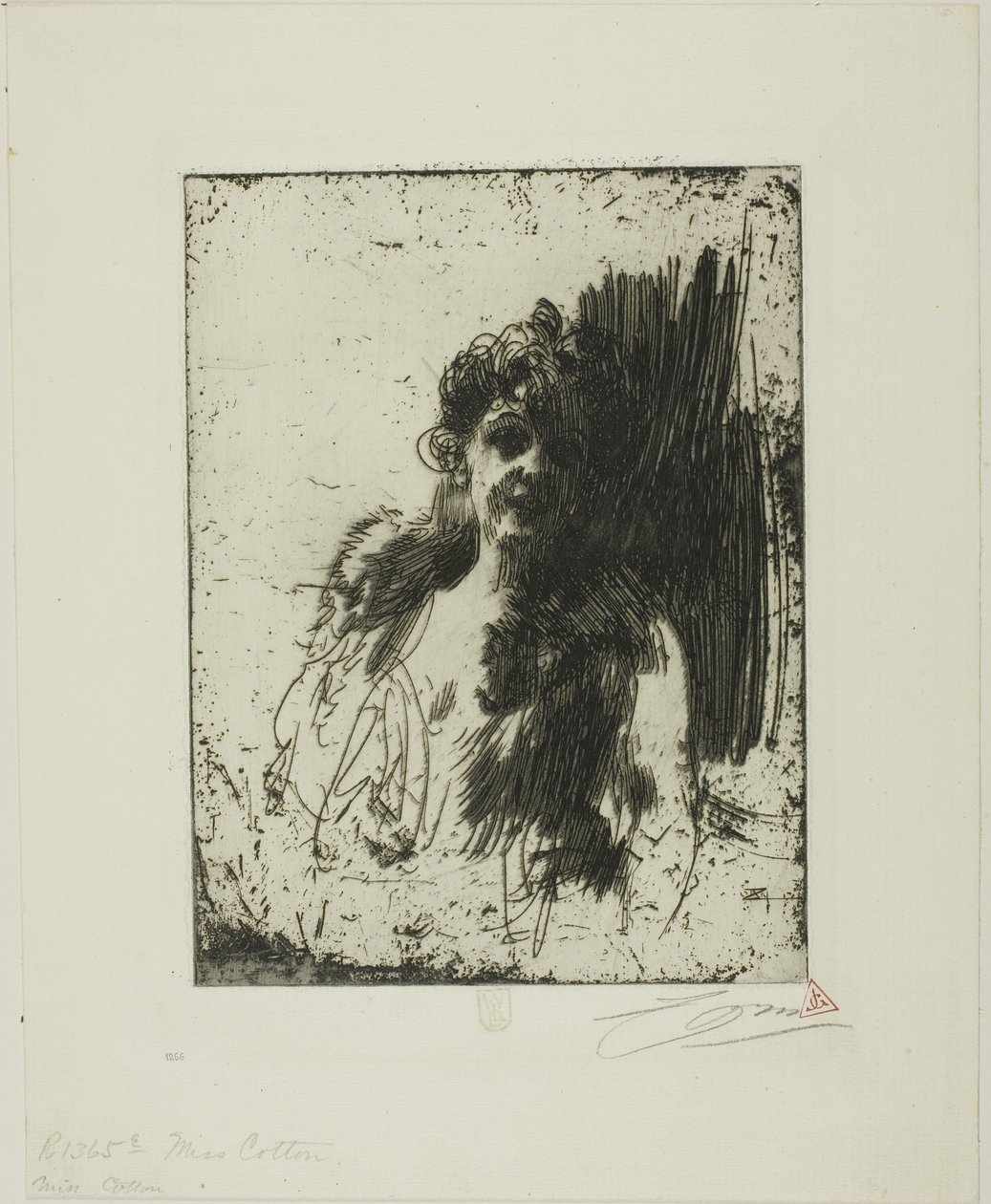 Pani Bawełna II autorstwa Anders Leonard Zorn