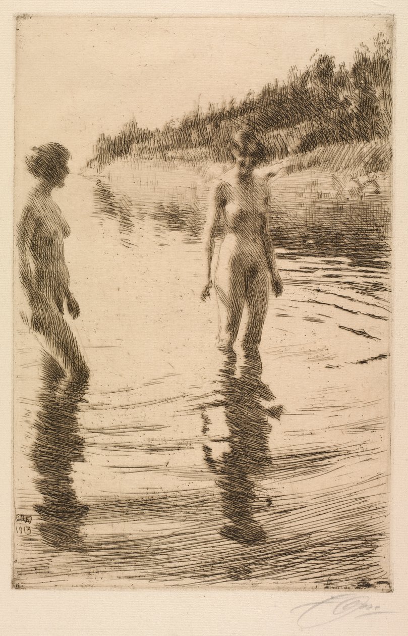 Płytki autorstwa Anders Leonard Zorn