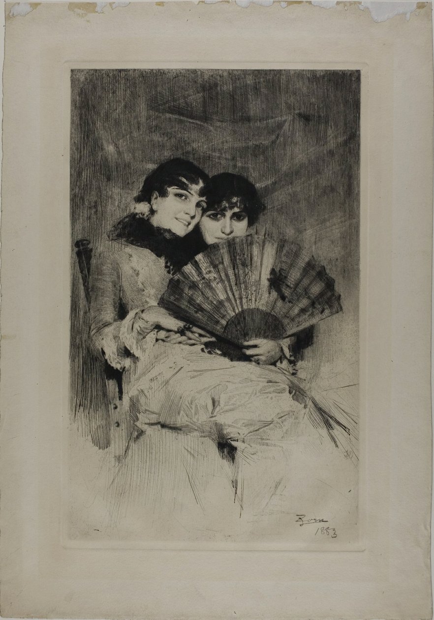 Kuzynostwo autorstwa Anders Leonard Zorn