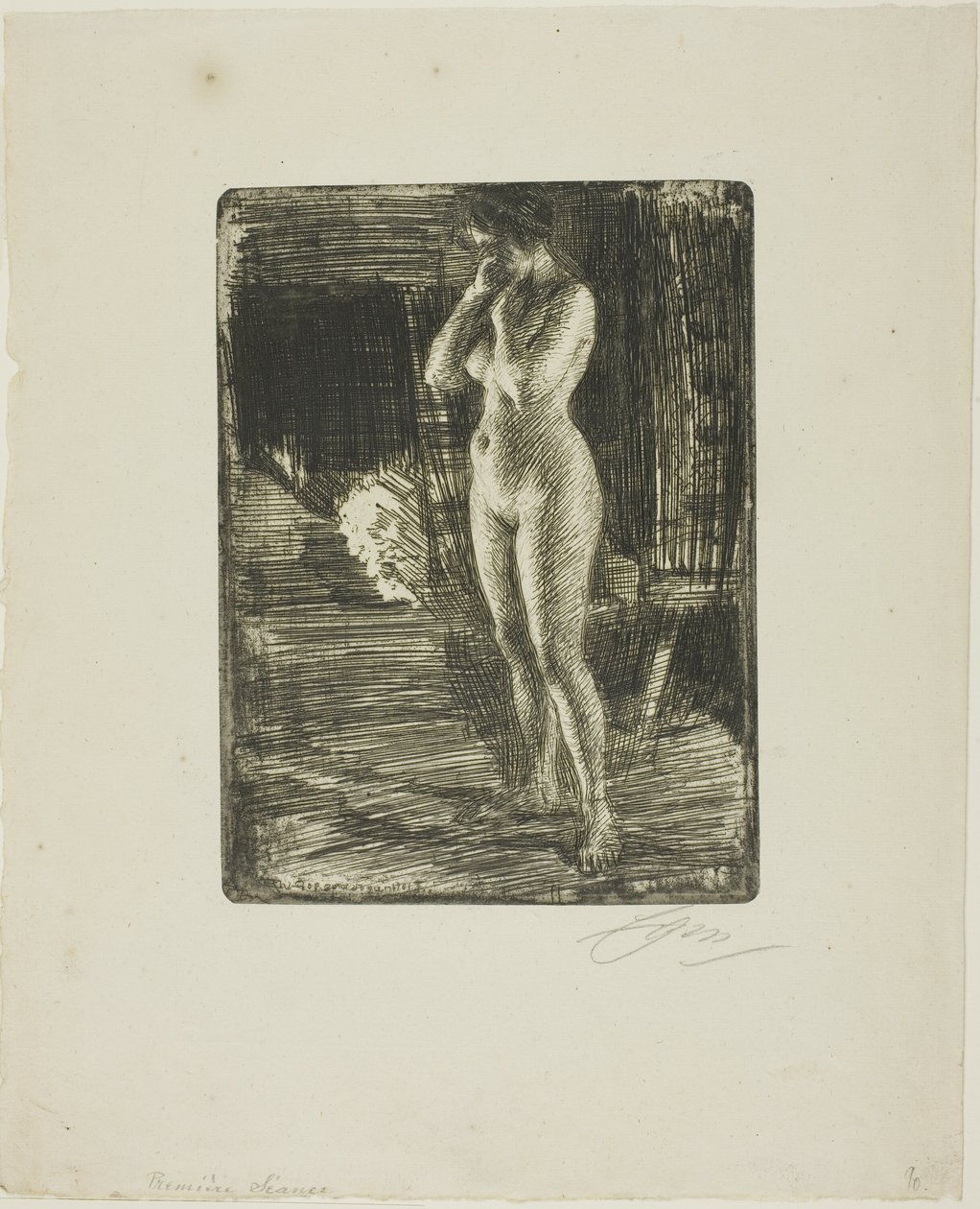 Pierwsza pozycja autorstwa Anders Leonard Zorn