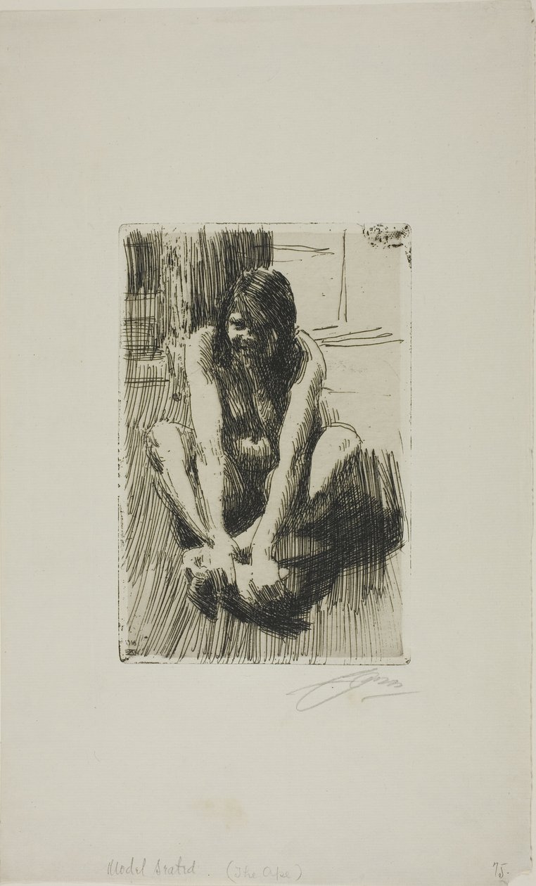 Żaba autorstwa Anders Leonard Zorn