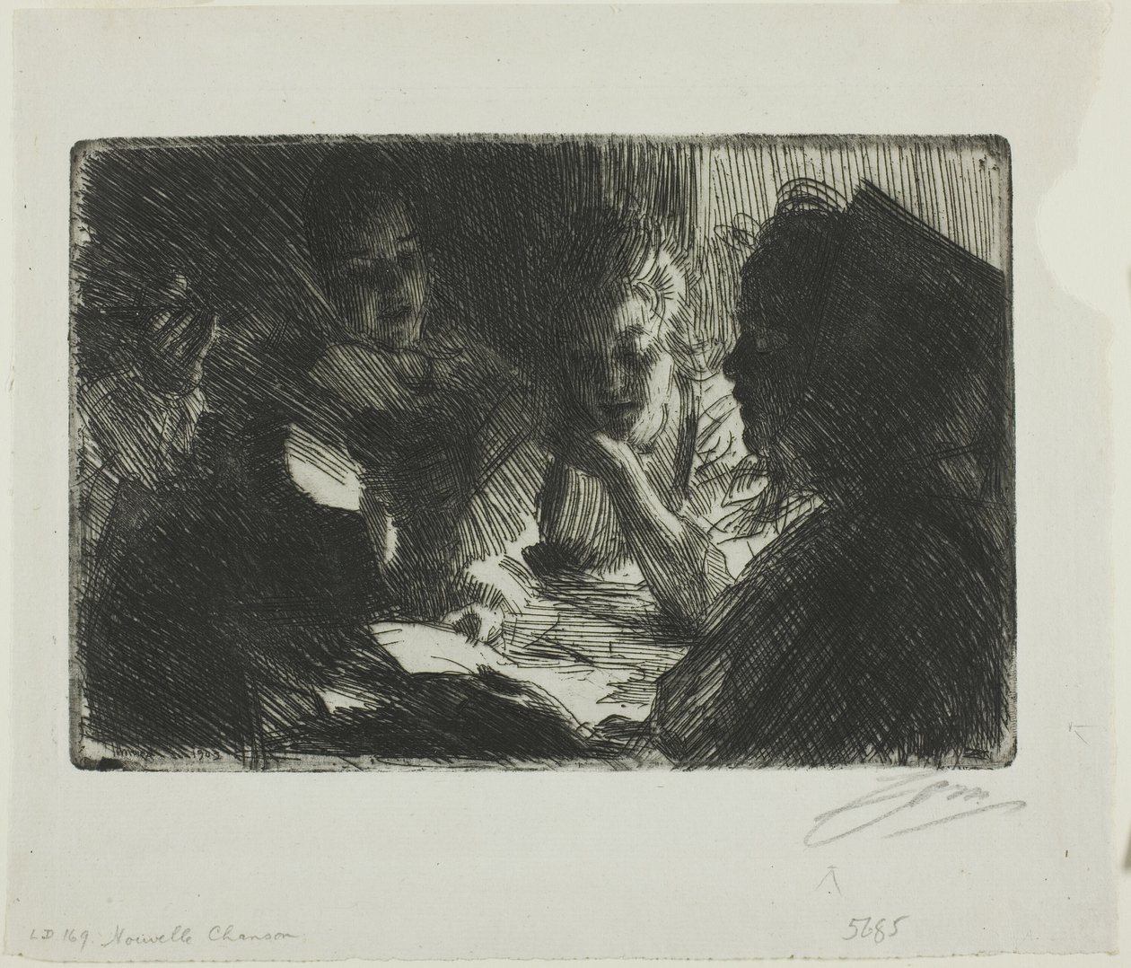 Nowa ballada autorstwa Anders Leonard Zorn