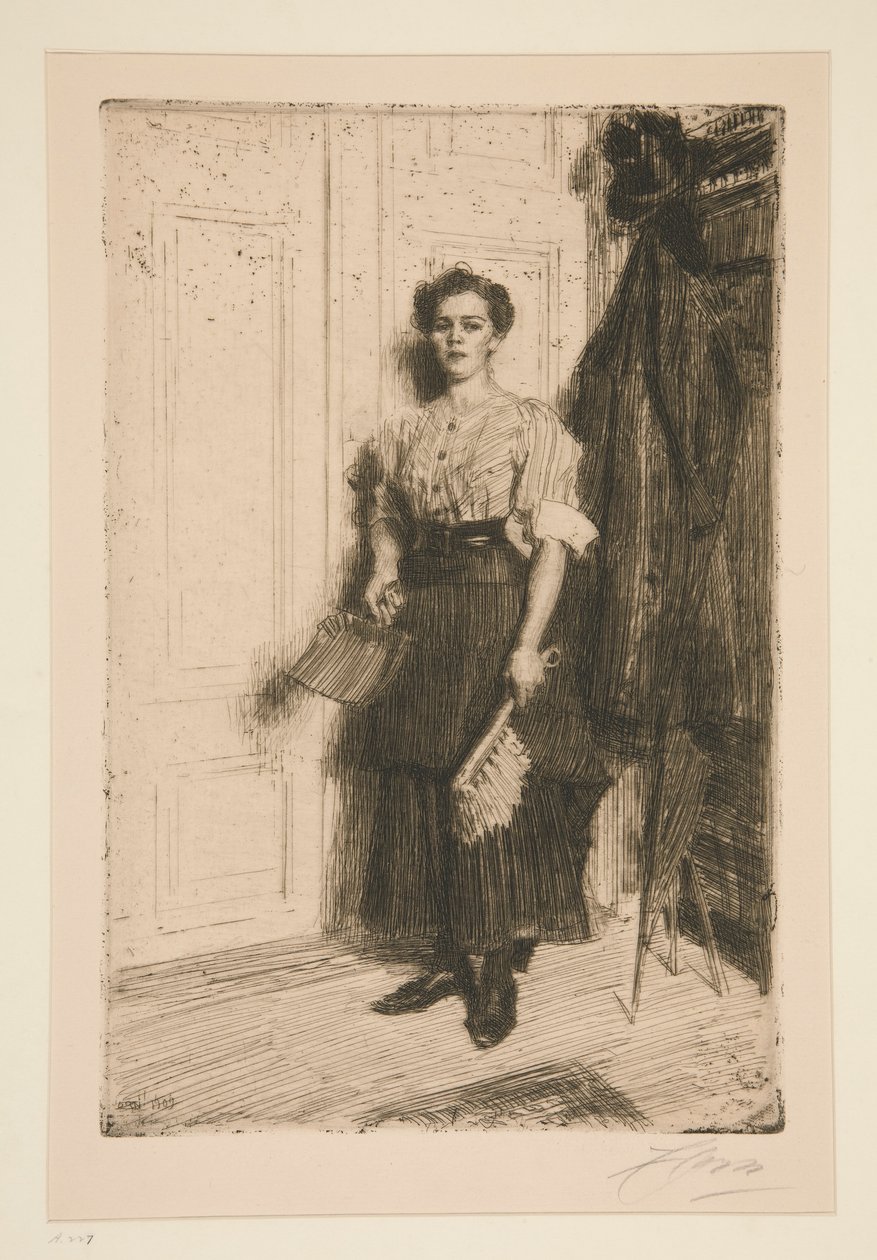 Nowa Pokojówka autorstwa Anders Leonard Zorn