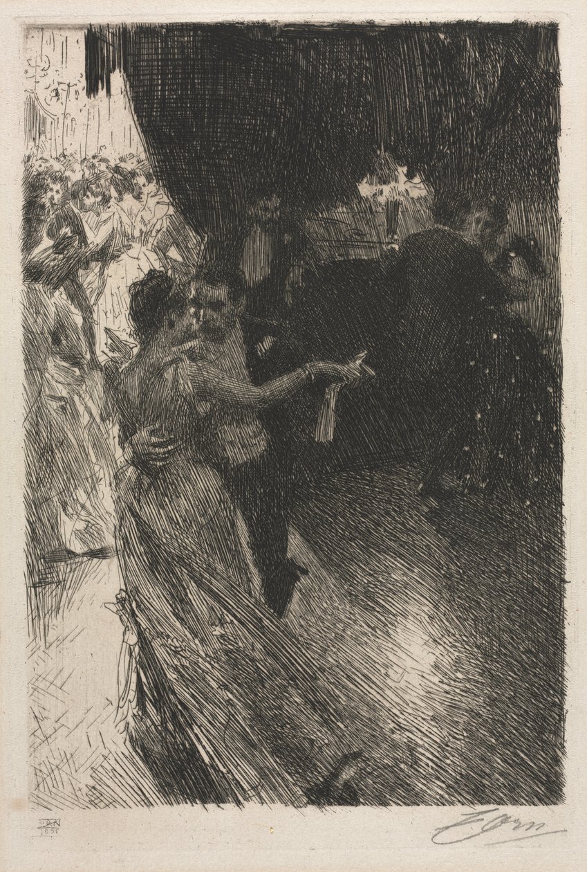 Walc autorstwa Anders Leonard Zorn