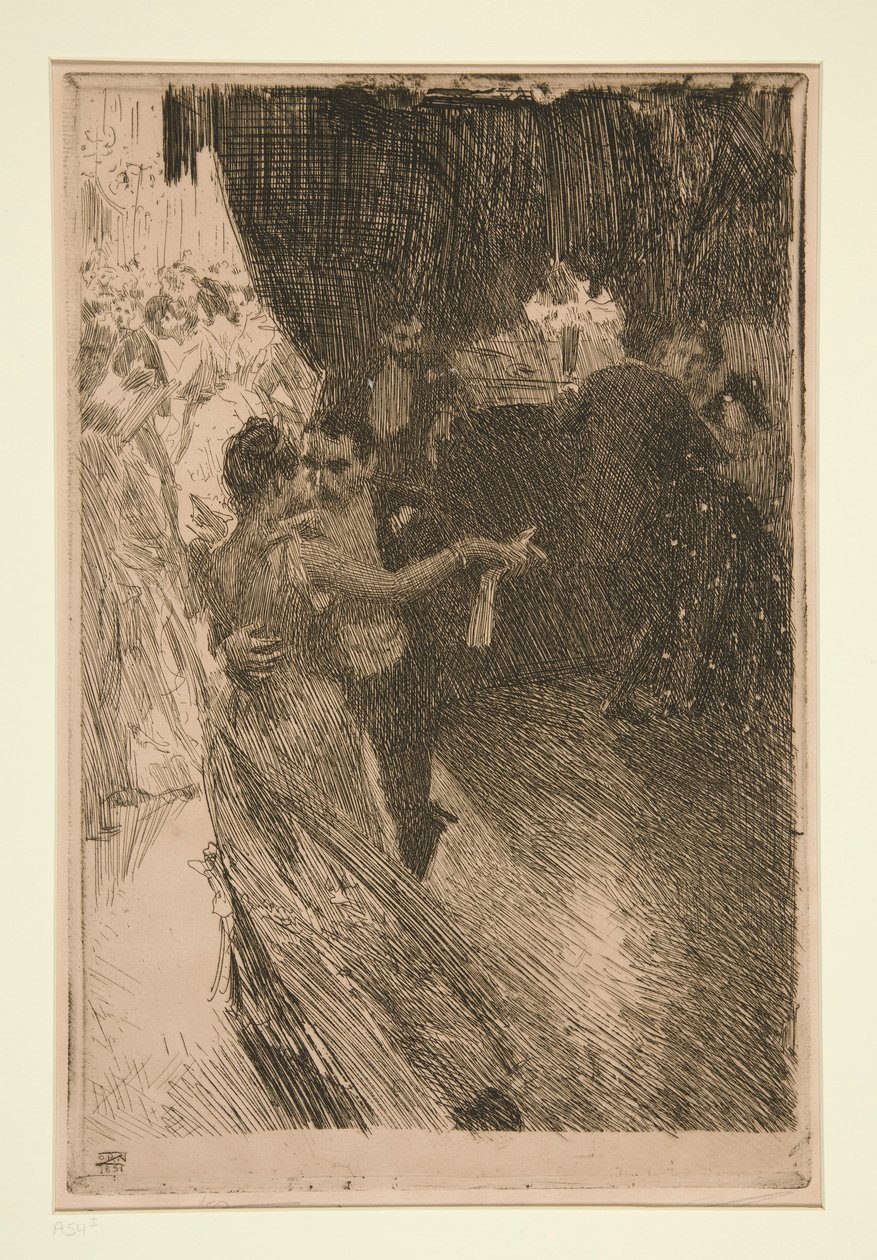 Walc autorstwa Anders Leonard Zorn