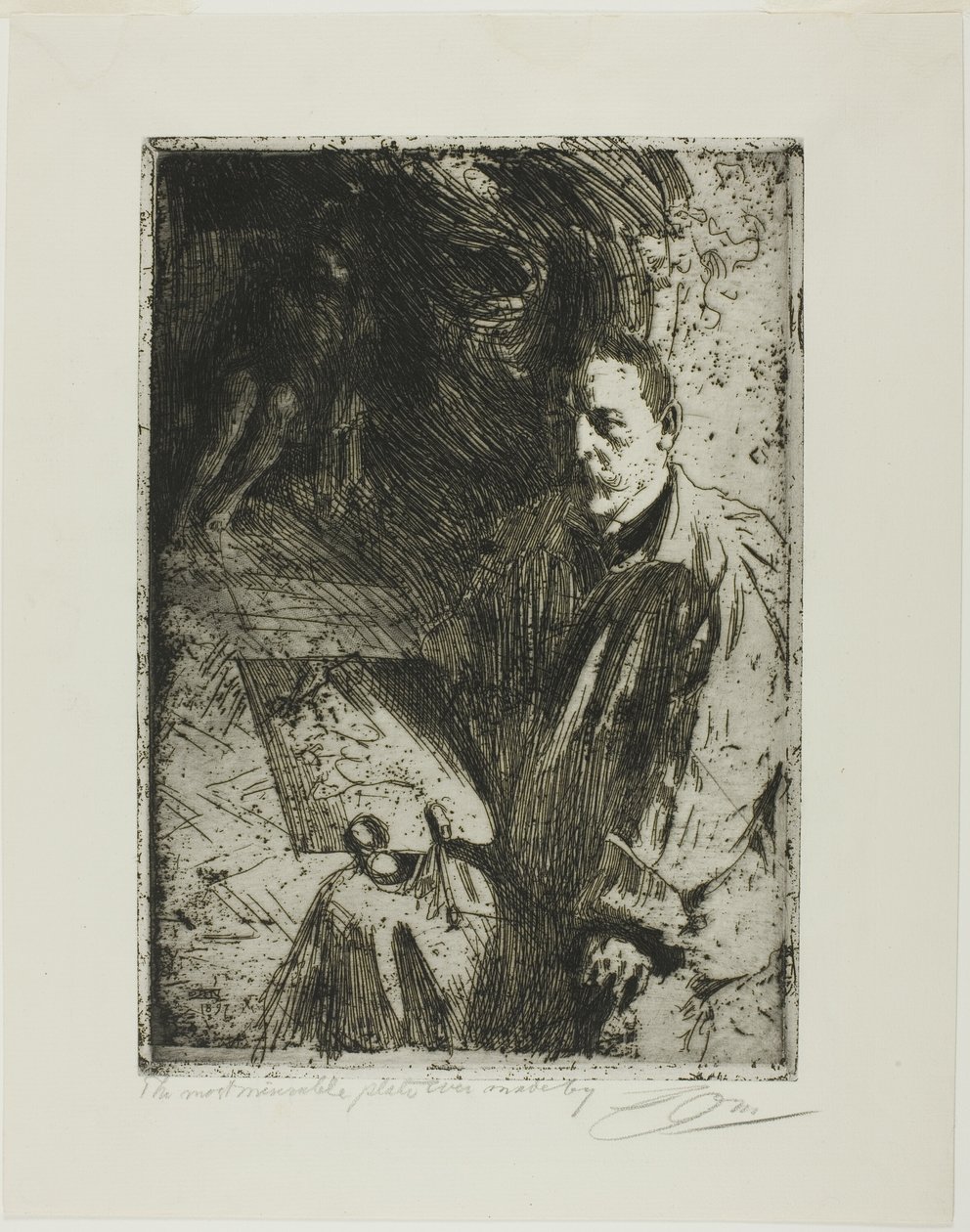Zorn i jego model autorstwa Anders Leonard Zorn