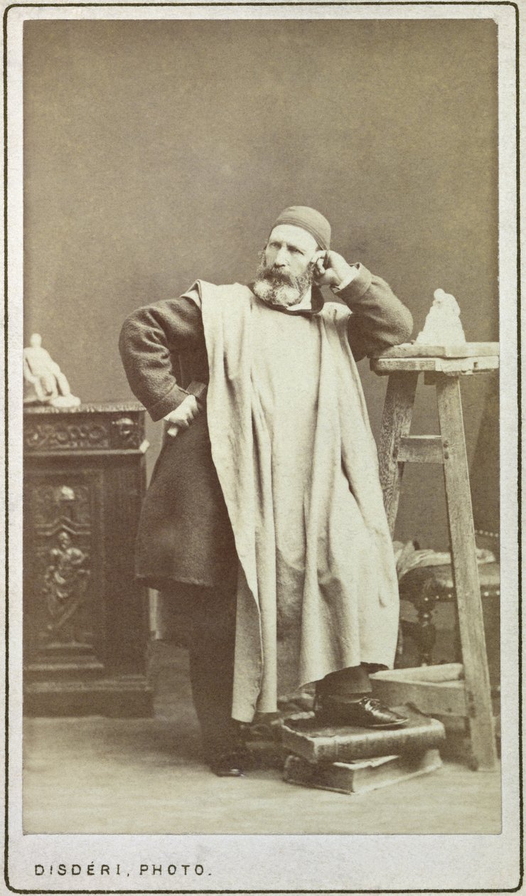 Жан-Батист Карпо (1827-75) өнгөлсөн autorstwa Andre Adolphe Eugene Disderi
