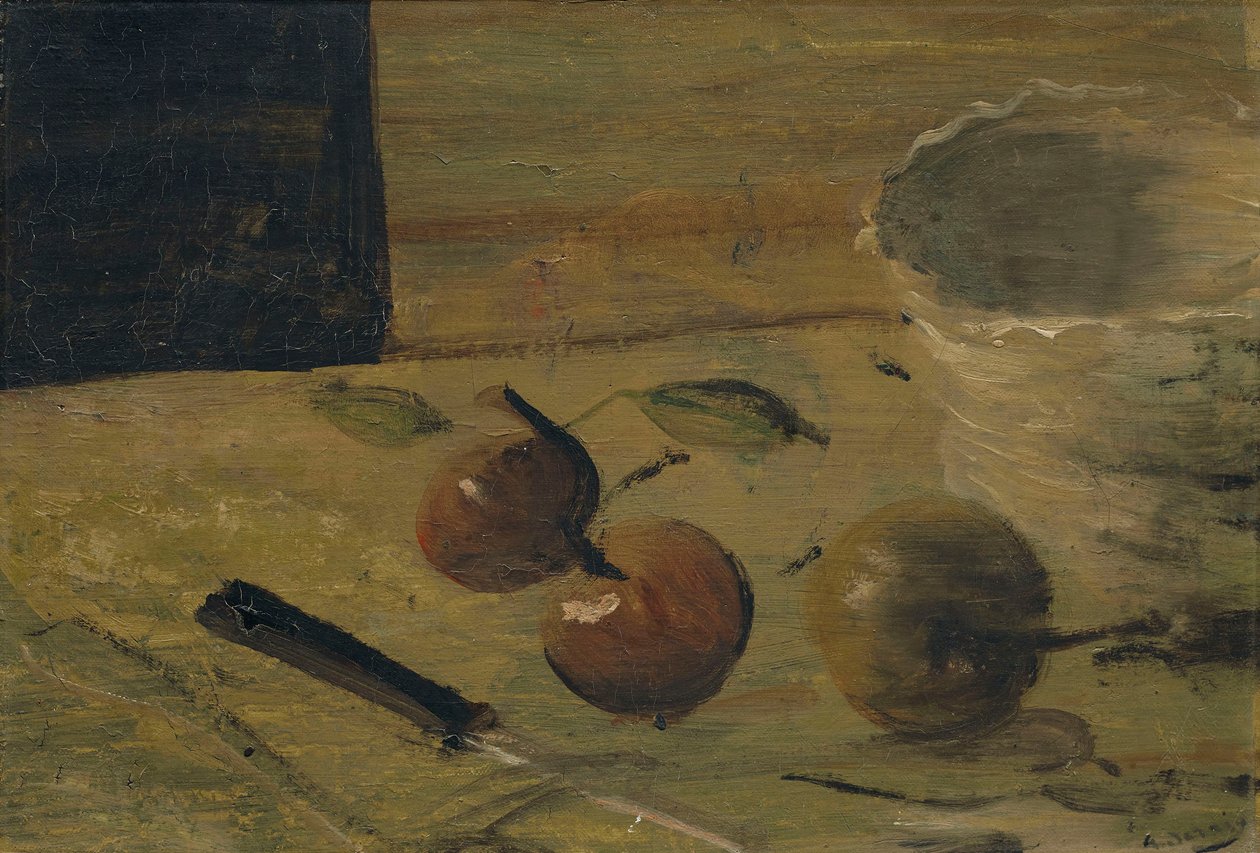 Owoce i sztućce autorstwa Andre Derain