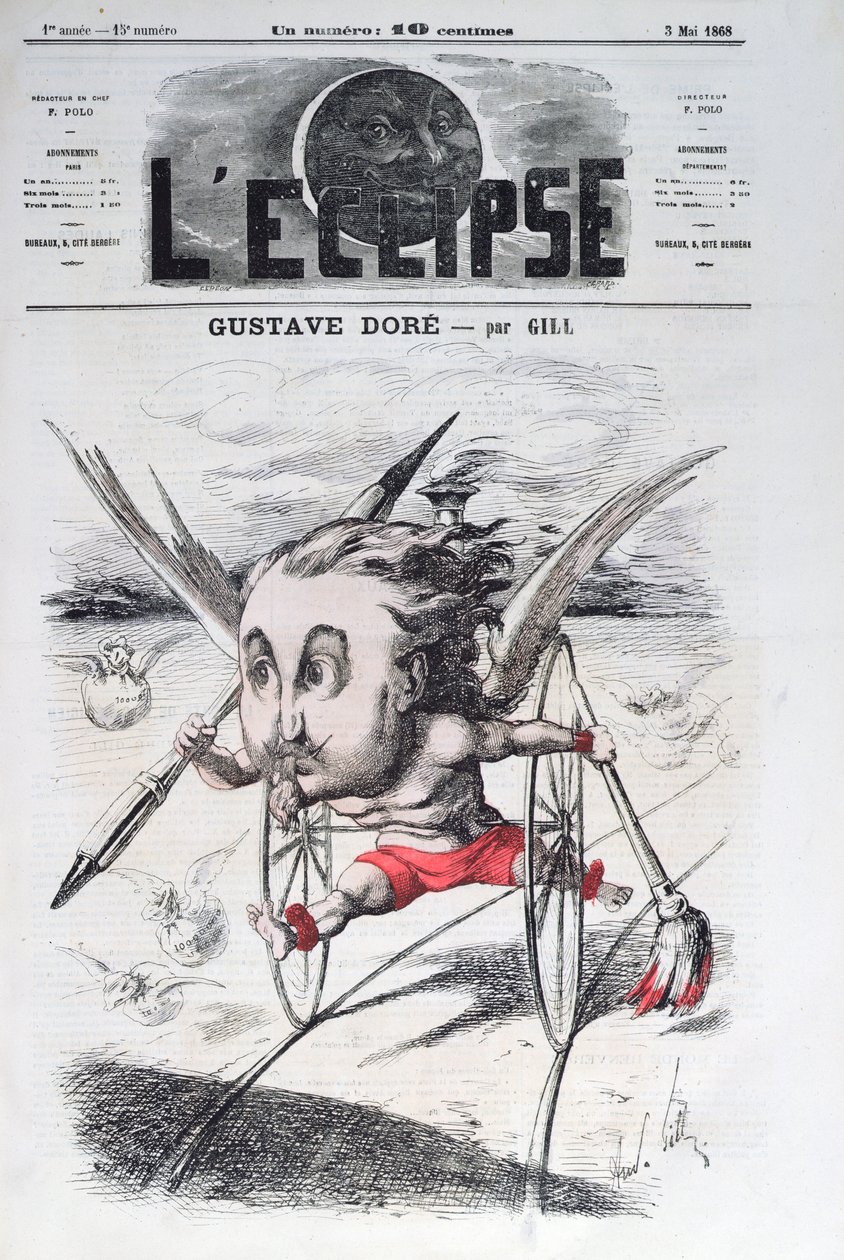 Gustave Dore (1832-83), ilustracja z okładki magazynu „L