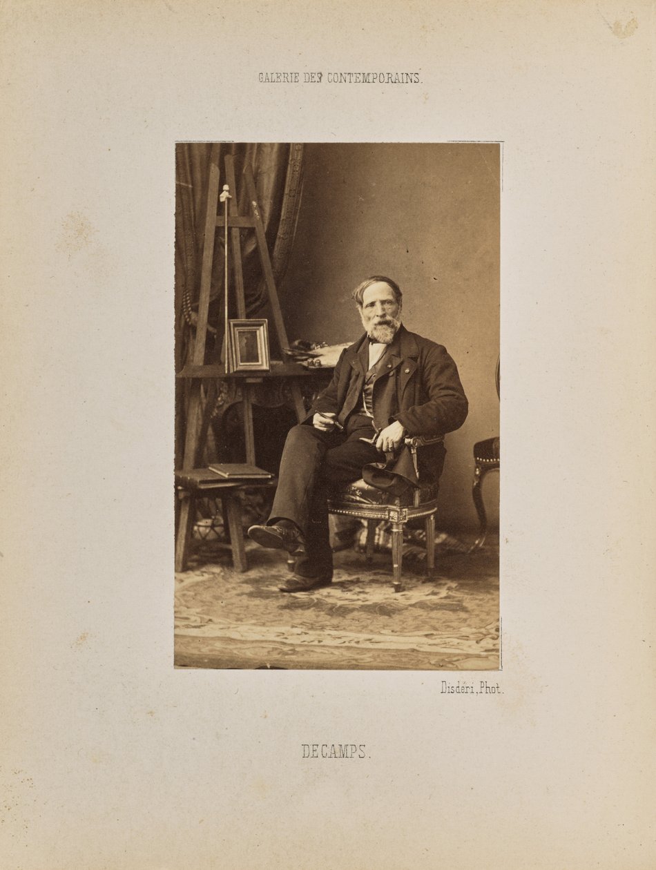 Decamps autorstwa Andre Adolphe Eugene Disderi