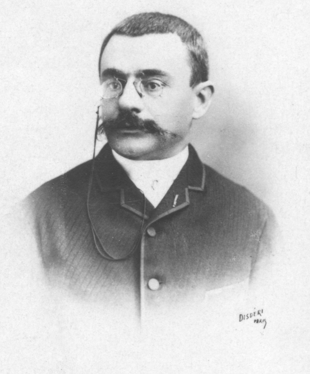 Delcasse, ok. 1893 r. autorstwa Andre Adolphe Eugene Disderi