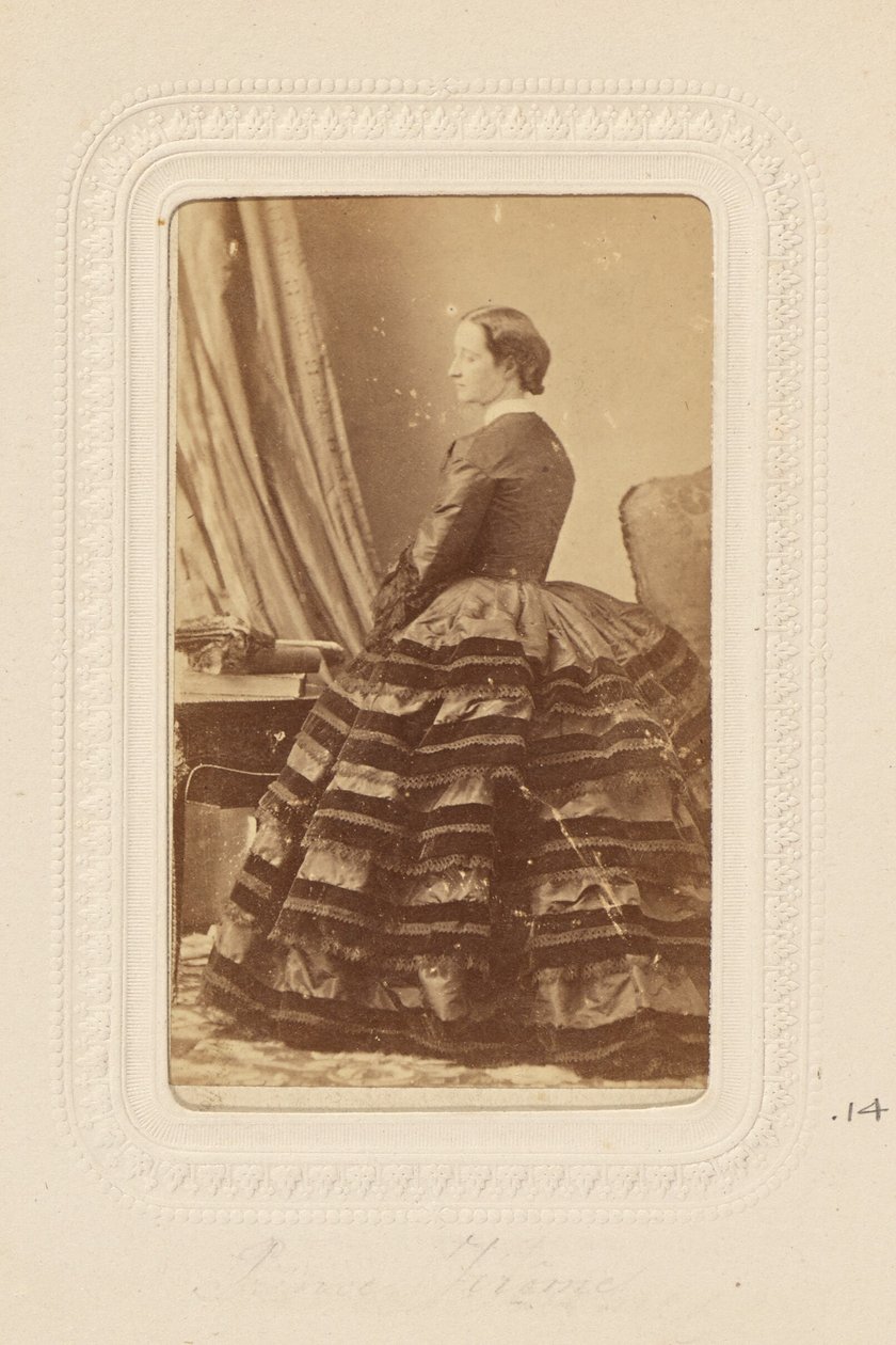 [Cesarzowa Eugenia] autorstwa Andre Adolphe Eugene Disderi