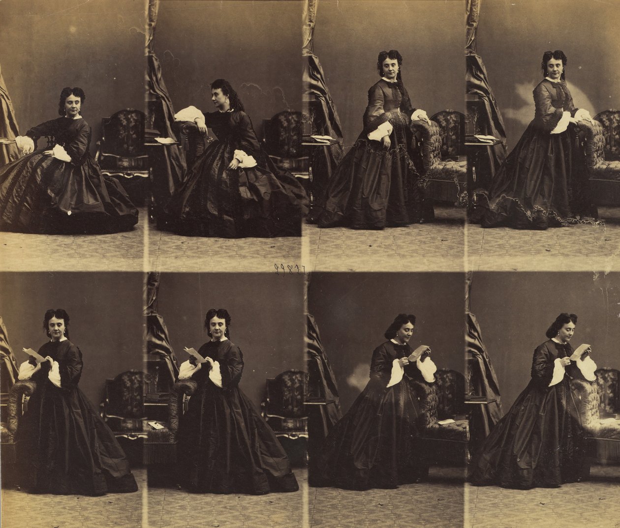Mangin, 1861. autorstwa Andre Adolphe Eugene Disderi