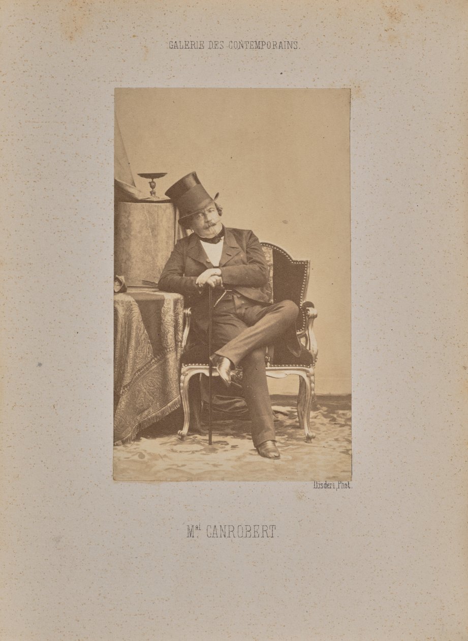 Marszałek Canrobert autorstwa Andre Adolphe Eugene Disderi