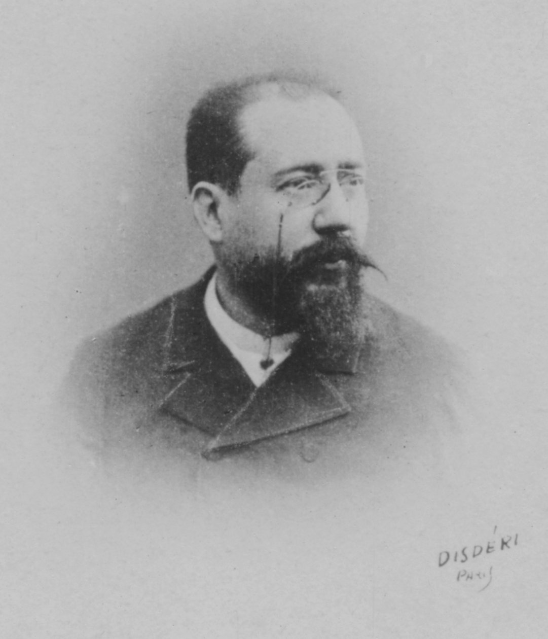 Rouvier, ok. 1893 r. autorstwa Andre Adolphe Eugene Disderi
