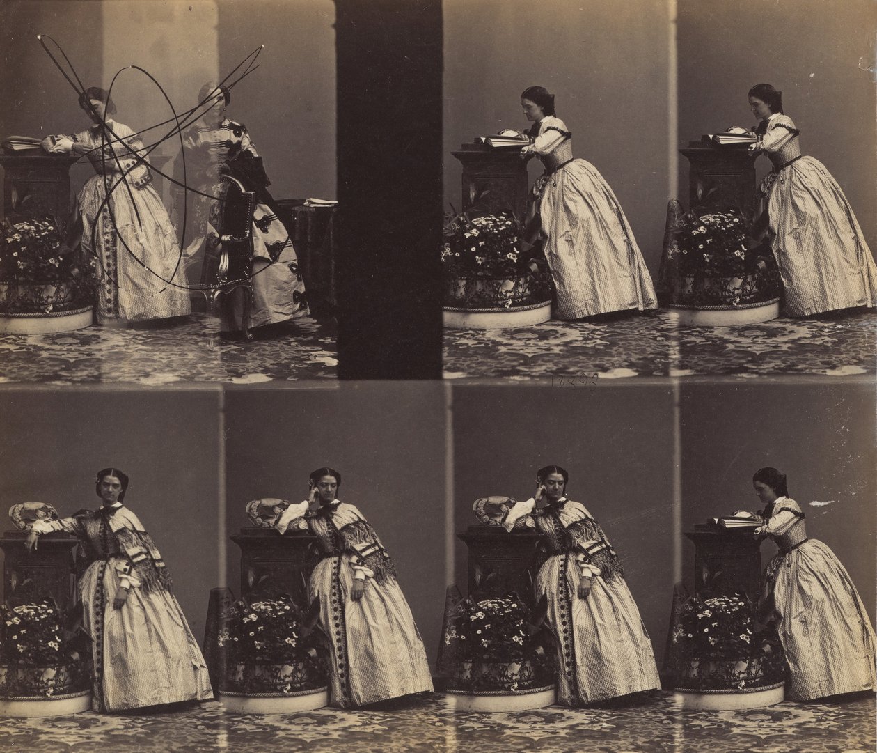 V Queniaus, maj-czerwiec 1860. autorstwa Andre Adolphe Eugene Disderi