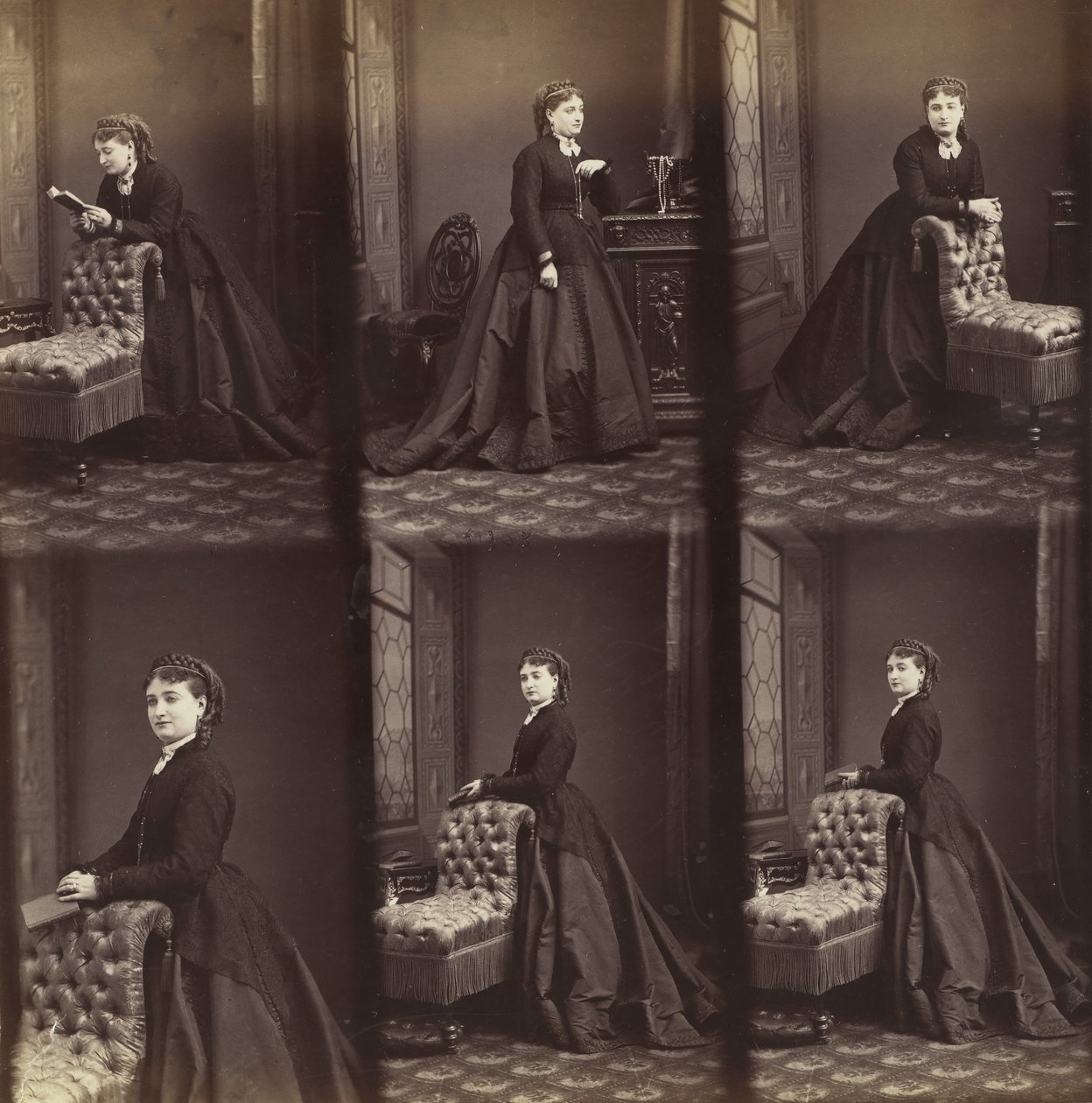 Valois, 1866. autorstwa Andre Adolphe Eugene Disderi