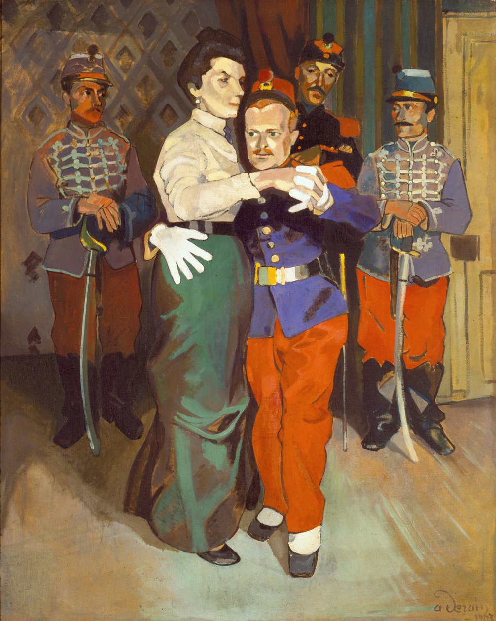 Na balu w Suresnes autorstwa Andre Derain