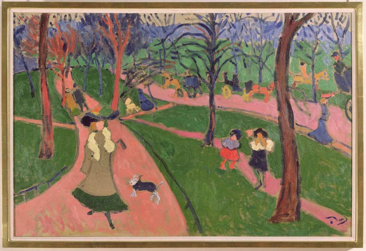 Hyde Park, ok. 1906 (olej na płótnie) autorstwa Andre Derain
