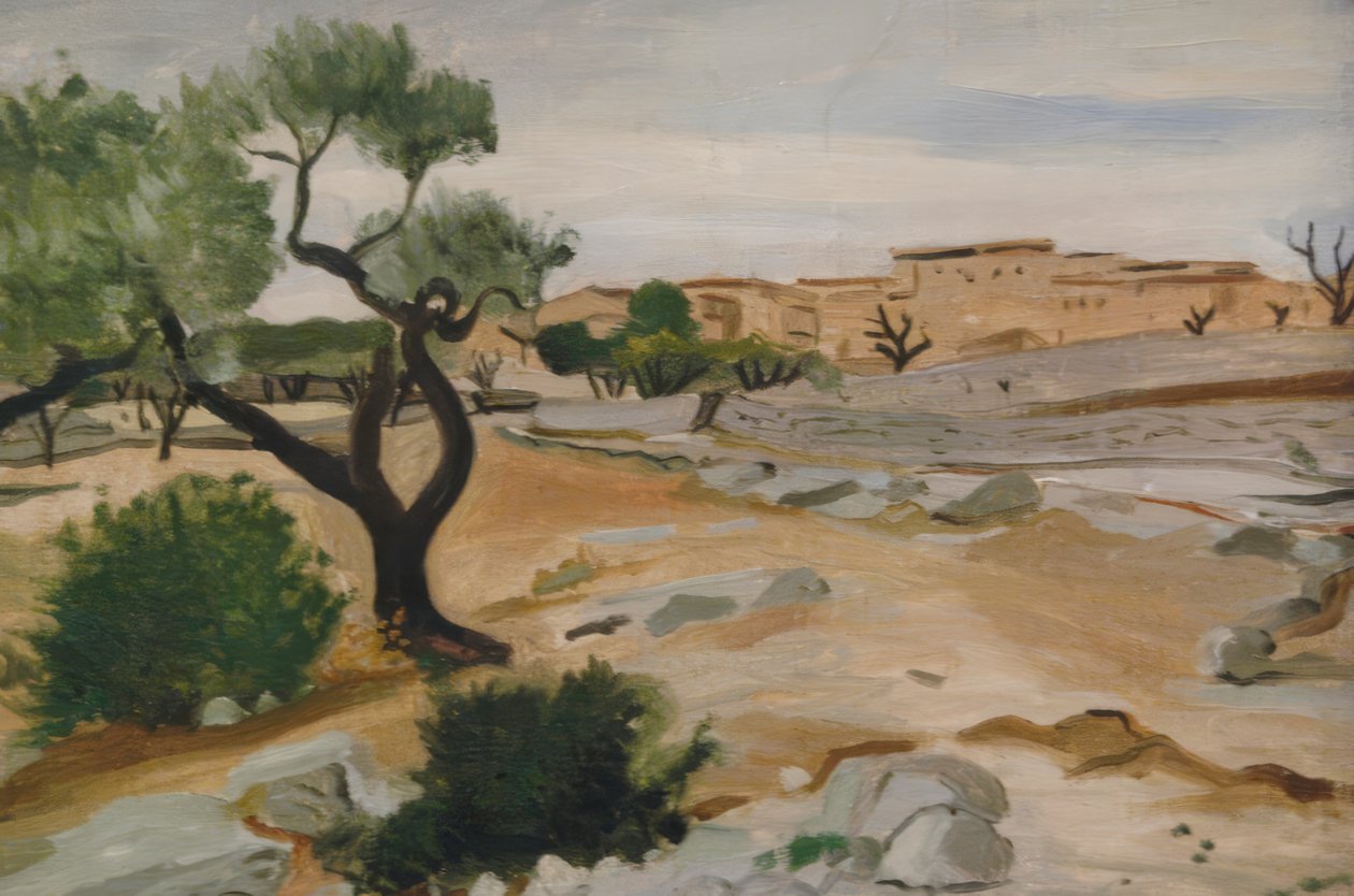 Krajobraz w Prowansji autorstwa Andre Derain