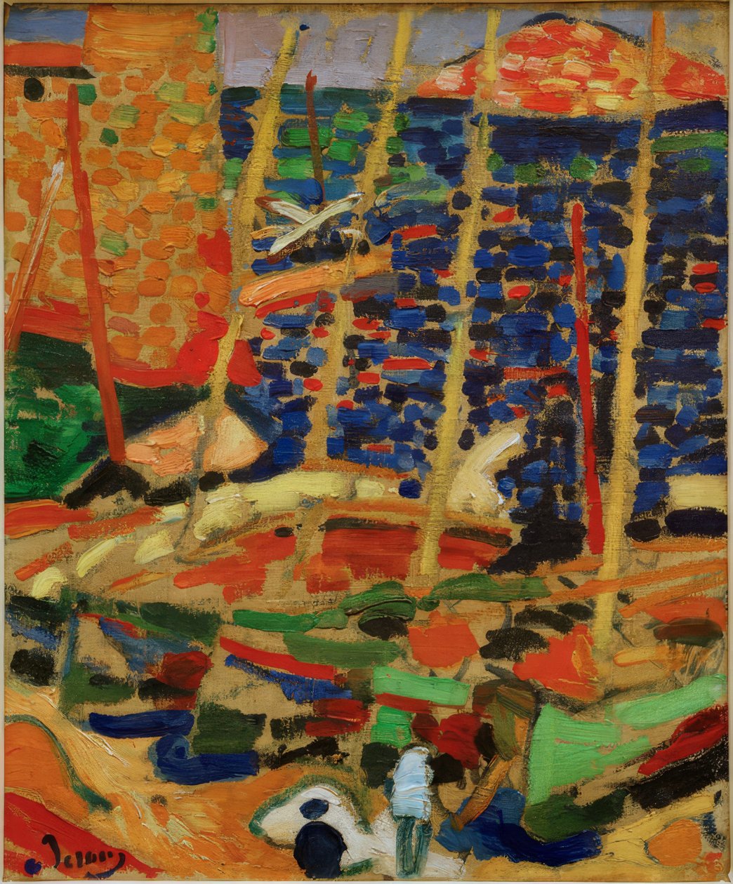 Port Collioure autorstwa Andre Derain