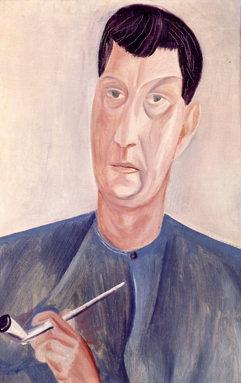 Autoportret, ok. 1913-14 (olej na płótnie) autorstwa Andre Derain