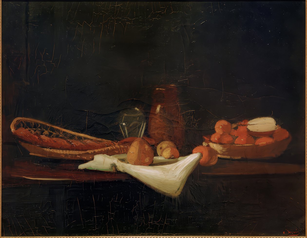 Martwa natura z chlebem autorstwa Andre Derain
