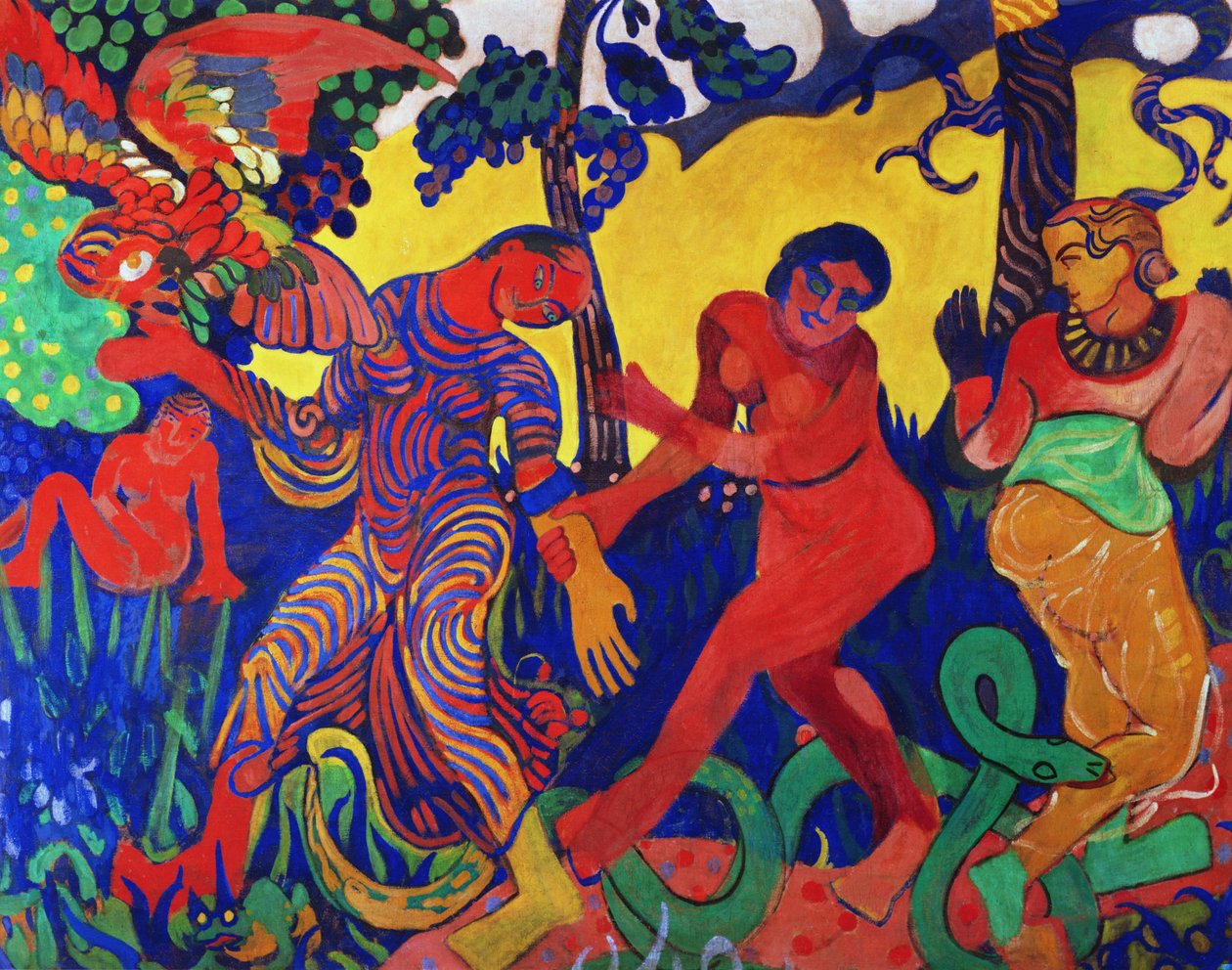Taniec autorstwa Andre Derain