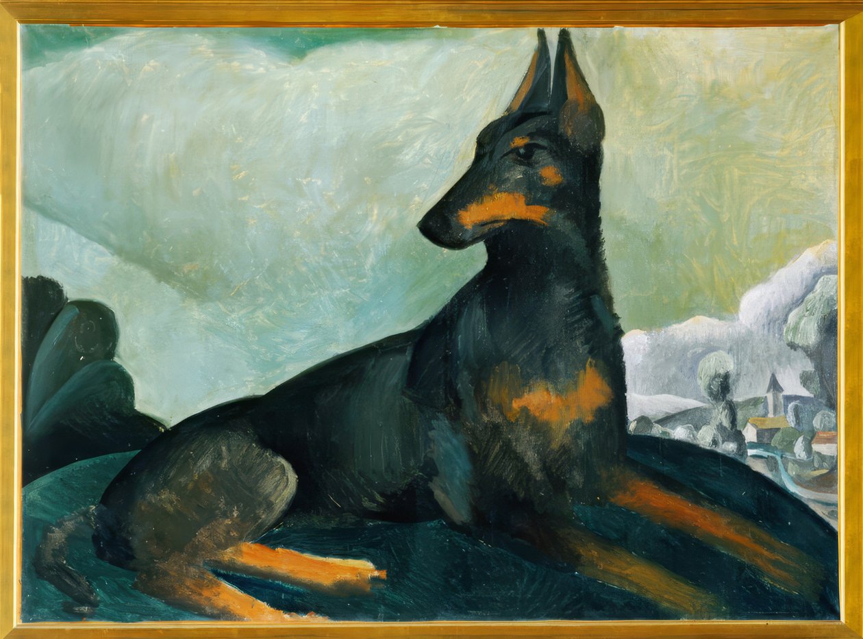 Pies artysty autorstwa Andre Derain