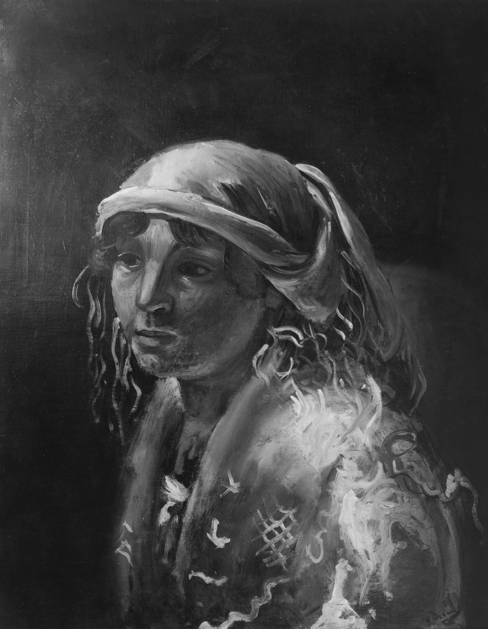 Kobieta w turbanie autorstwa Andre Derain