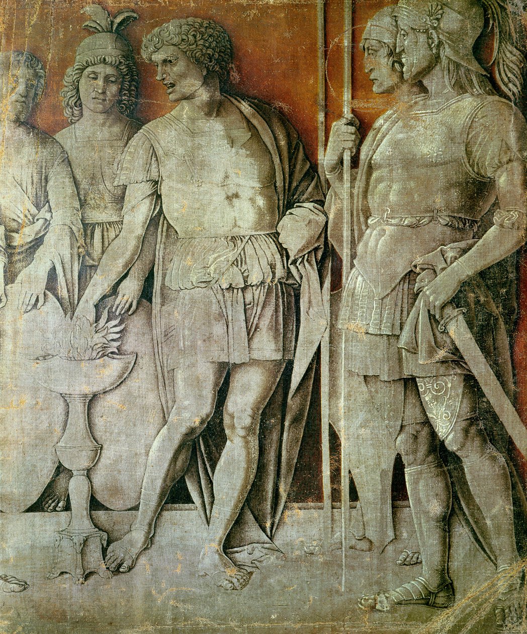 Mucius Scaevola autorstwa Andrea Mantegna
