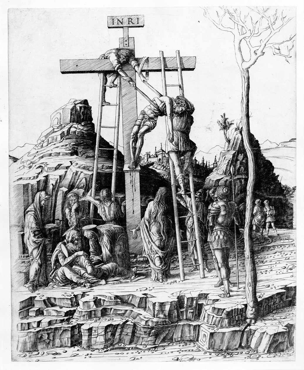 Zejście z krzyża autorstwa Andrea Mantegna