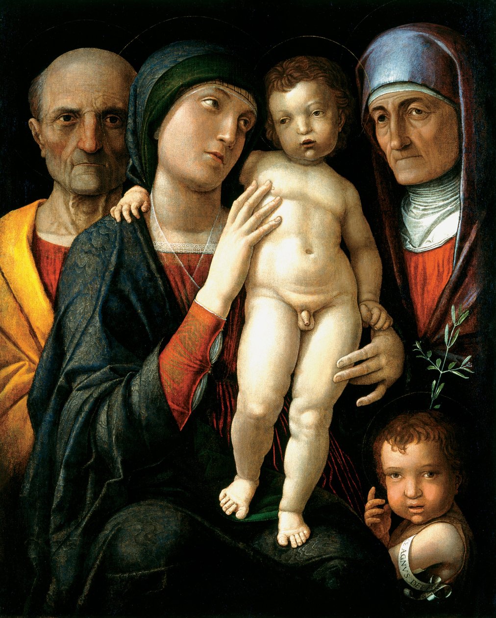 Święta Rodzina autorstwa Andrea Mantegna
