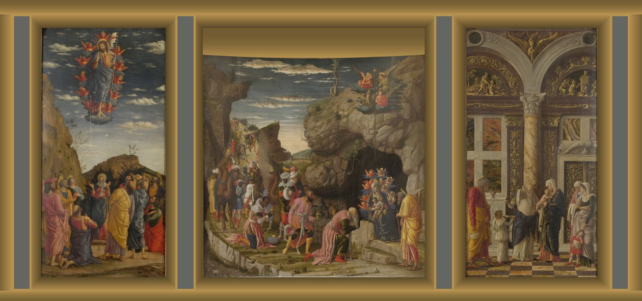 Tryptyk autorstwa Andrea Mantegna
